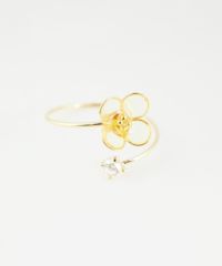 フラワーストーンフォークリング