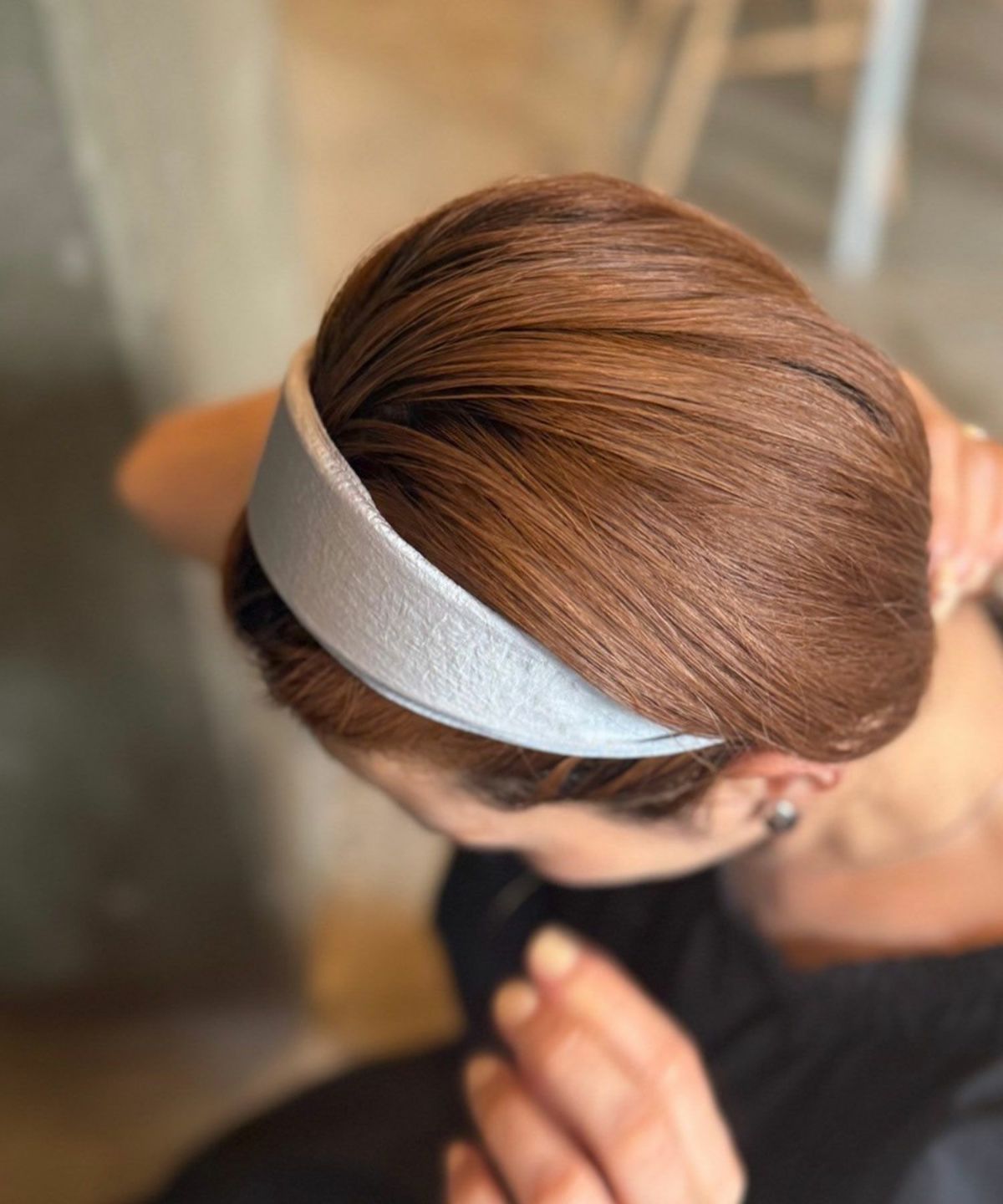 ナイロンワイドカチューシャ【Grace】