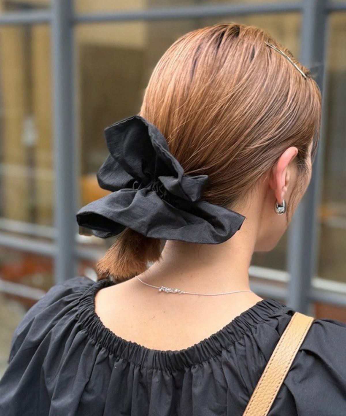 ナイロンハーフシュシュ【Grace】