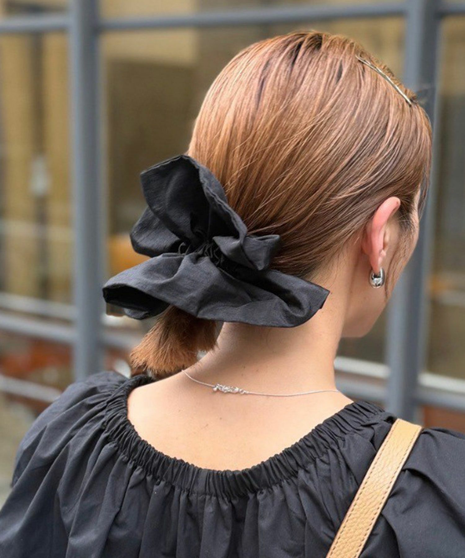 ナイロンハーフシュシュ【Grace】