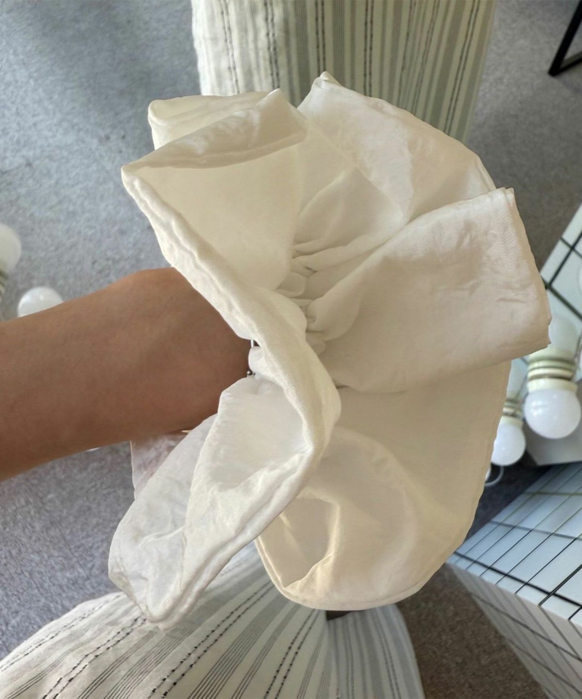 ナイロンハーフシュシュ【Grace】