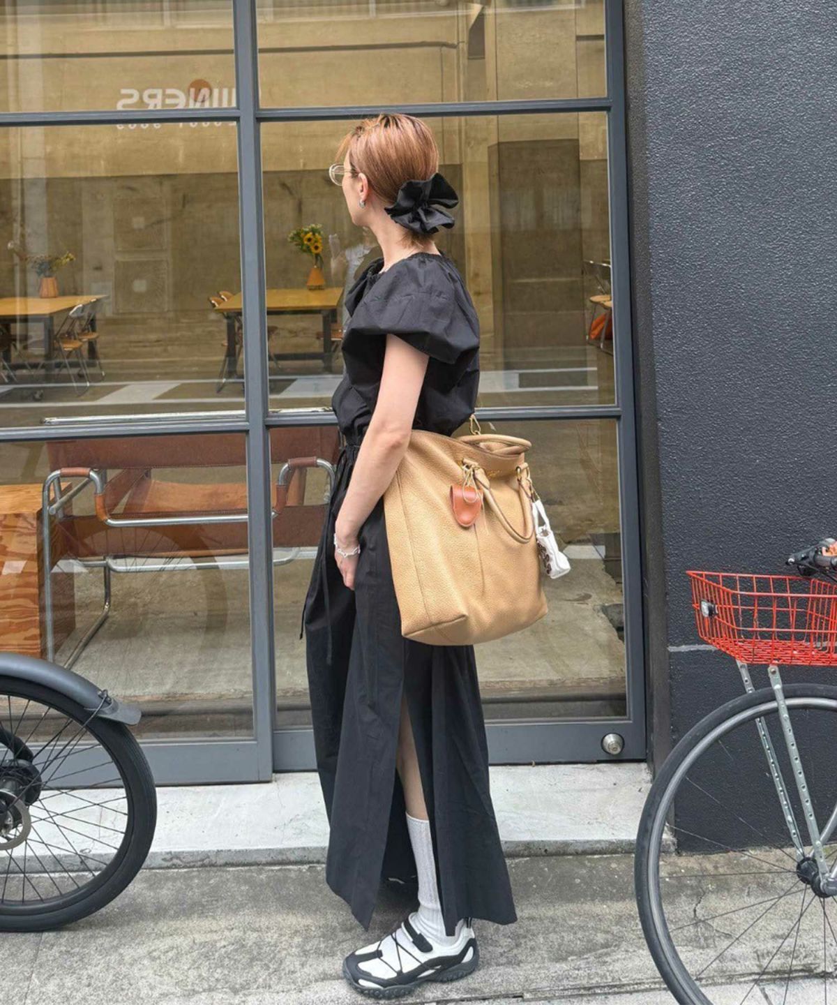 ナイロンハーフシュシュ【Grace】