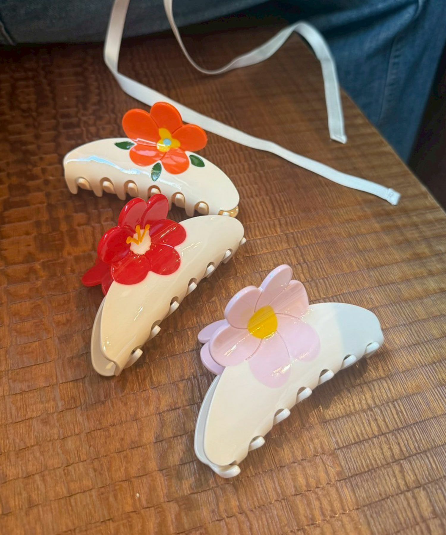 フラワーアセチバンスクリップ【nuage】