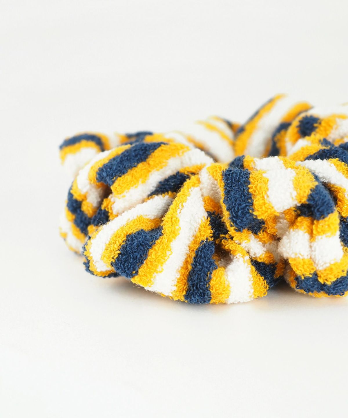 ストライプパイルシュシュ【nuage】