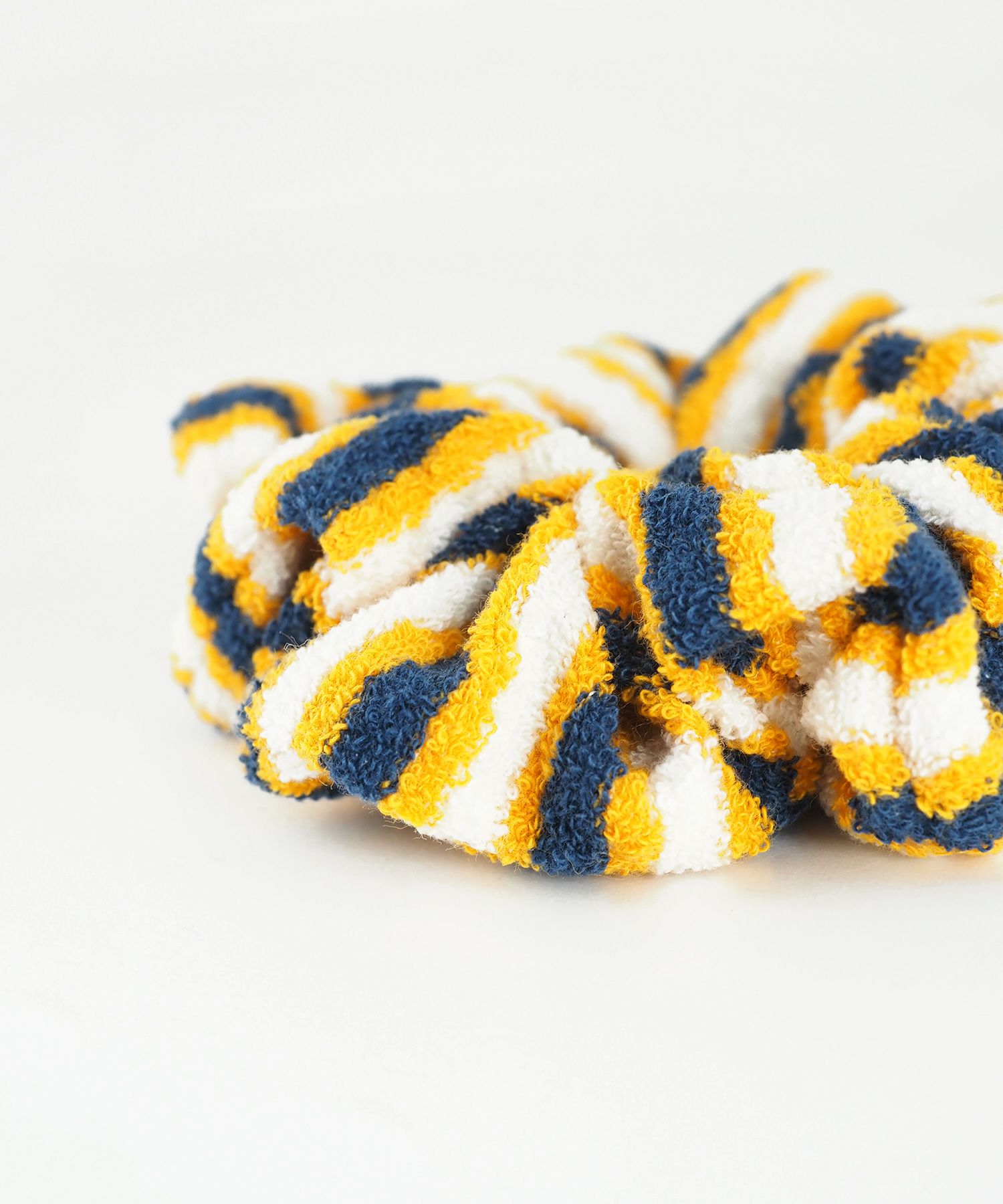 ストライプパイルシュシュ【nuage】