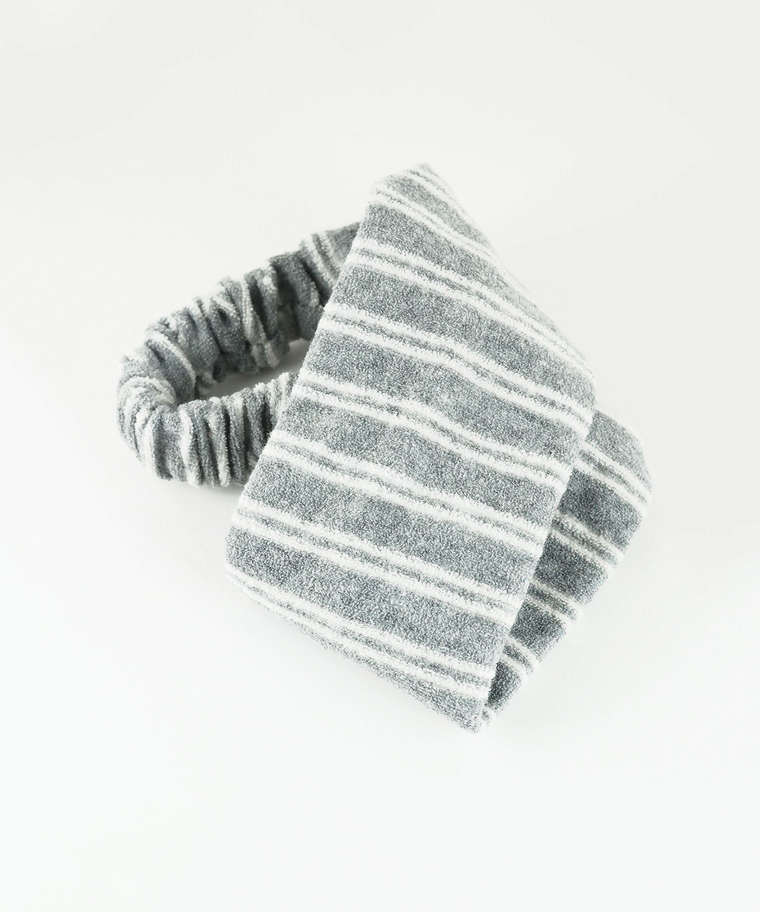 ストライプパイルターバン【nuage】