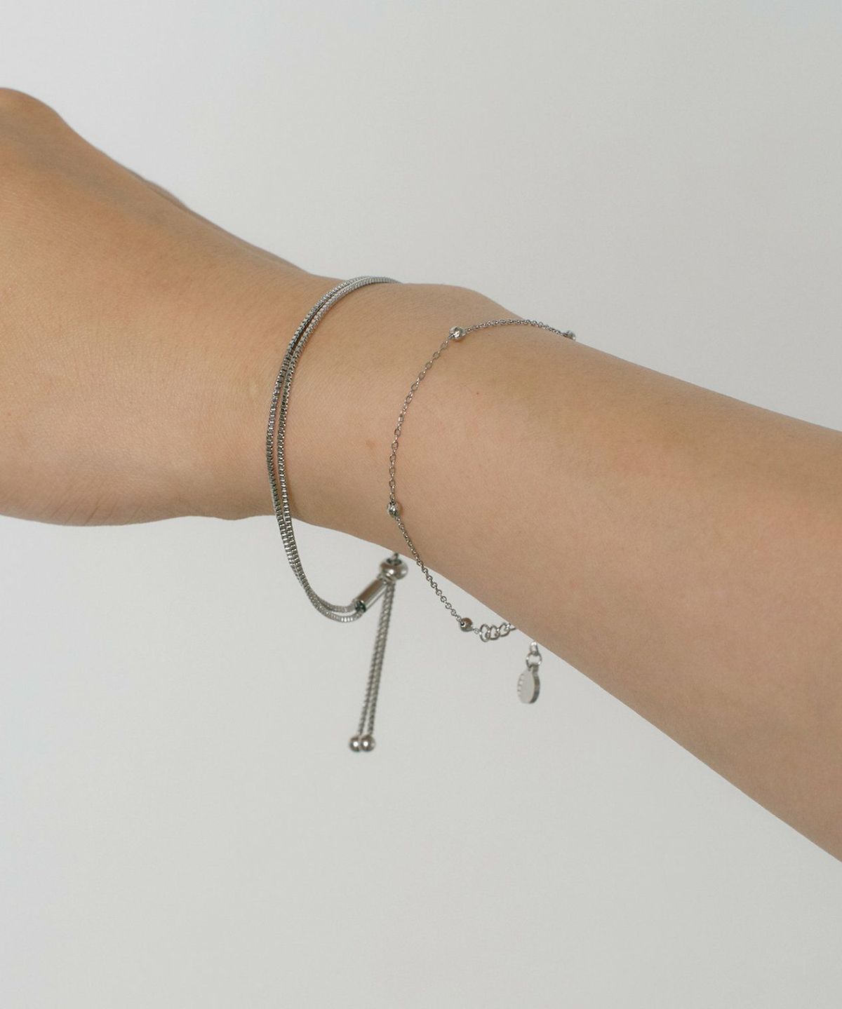 スライドボックスチェーンセットブレスレット