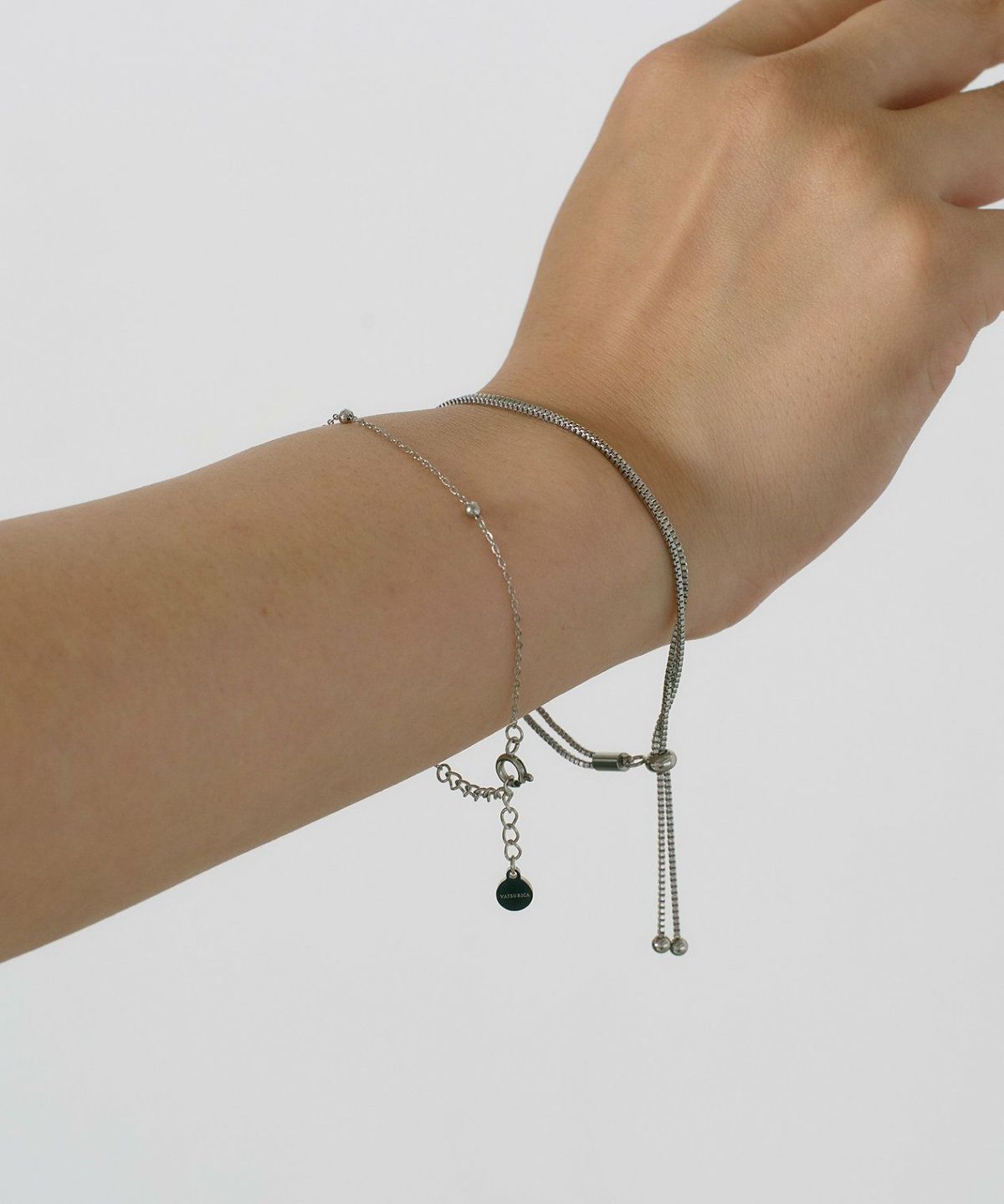 スライドボックスチェーンセットブレスレット