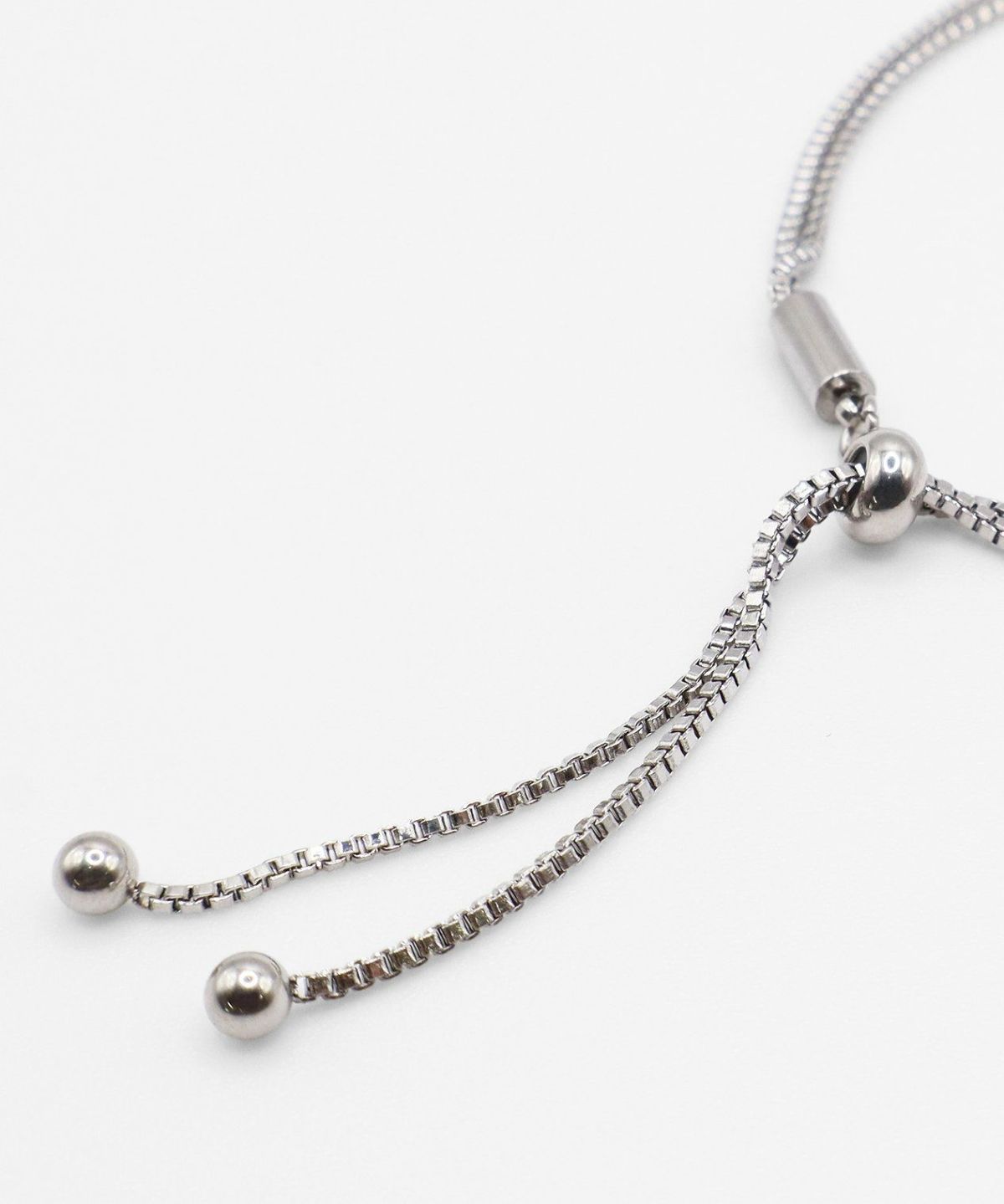 スライドボックスチェーンセットブレスレット