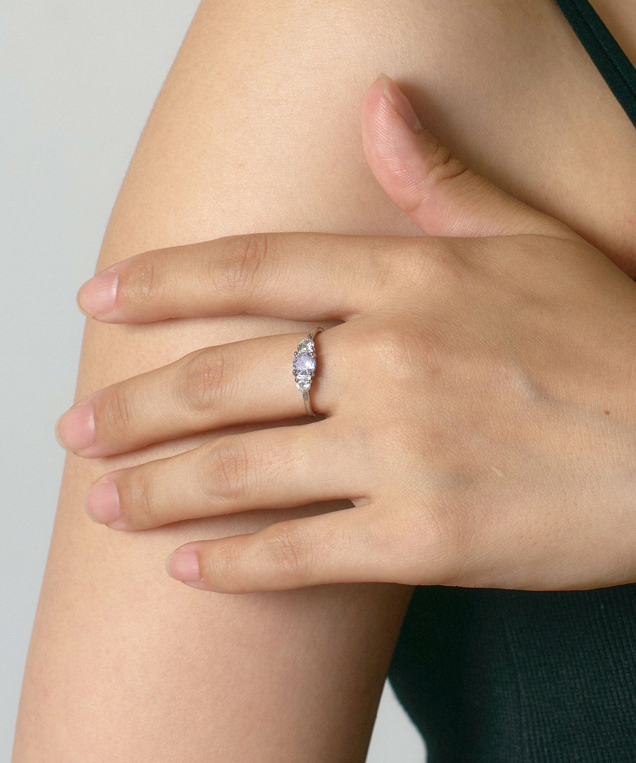 サークルキュービックサージカルステンレスリング