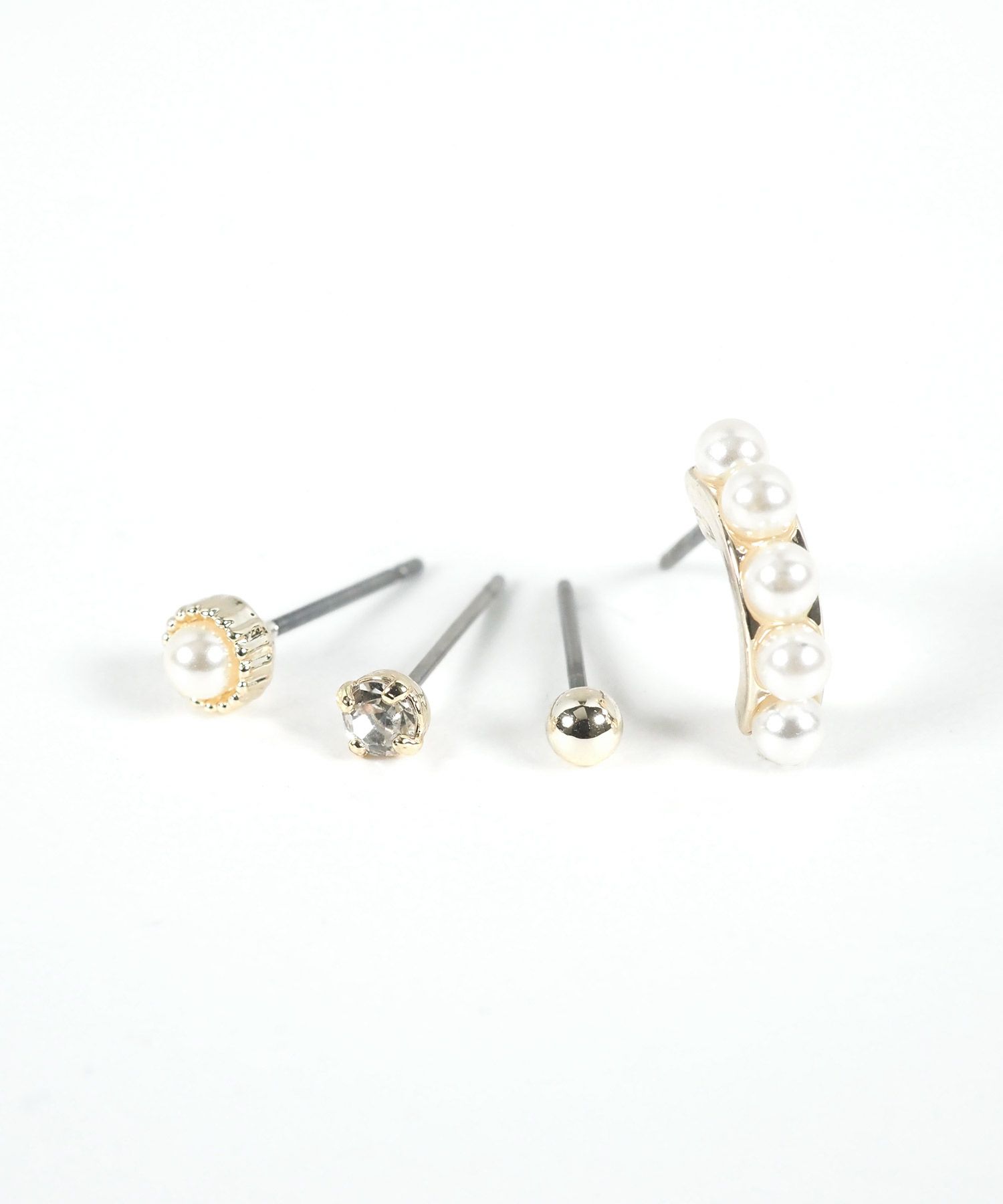 パールラインステンレスポストセットピアス