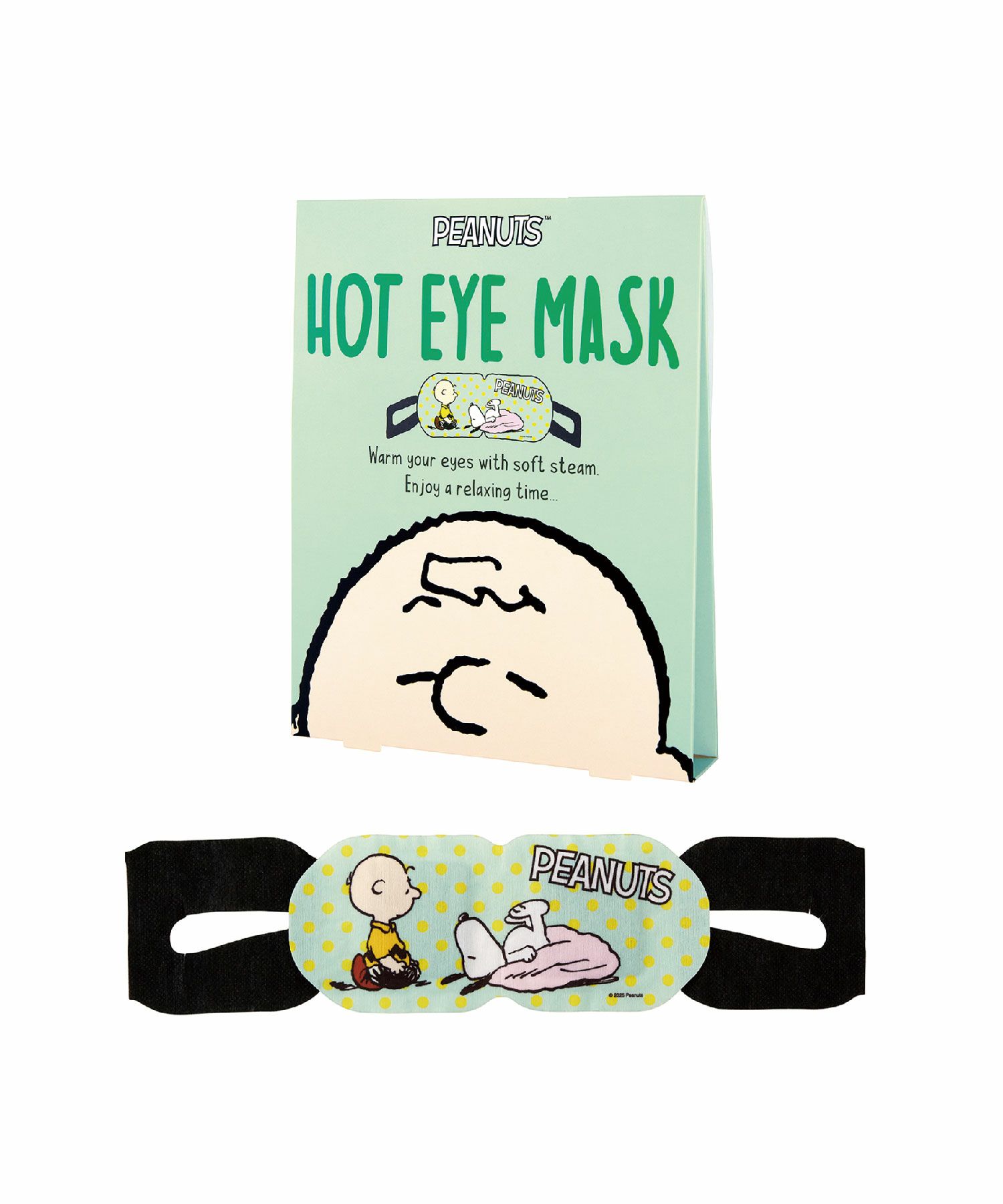 ピーナッツ ホットアイマスク 2枚
