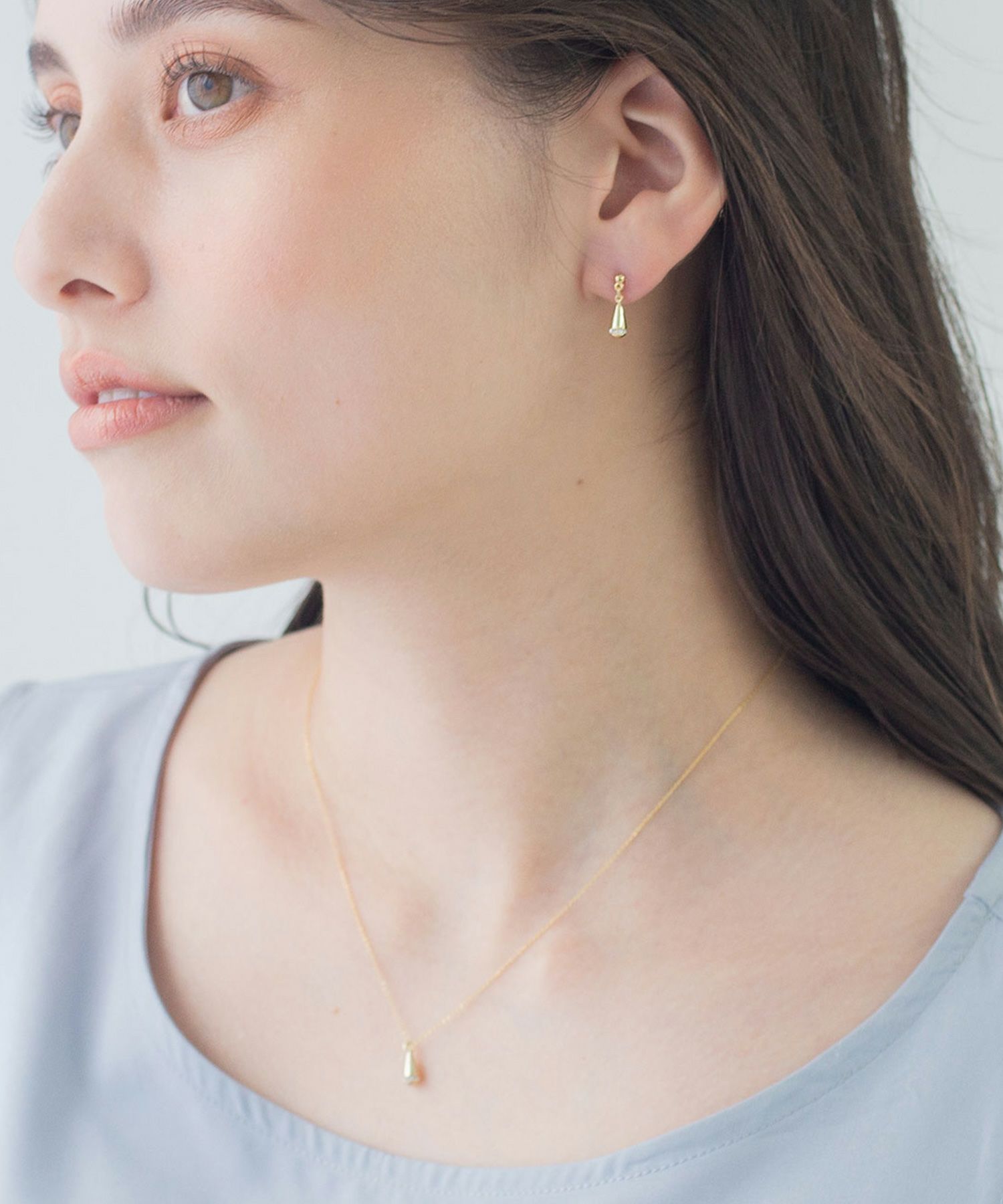 ビジュードロップピアス【MUK petite charme】