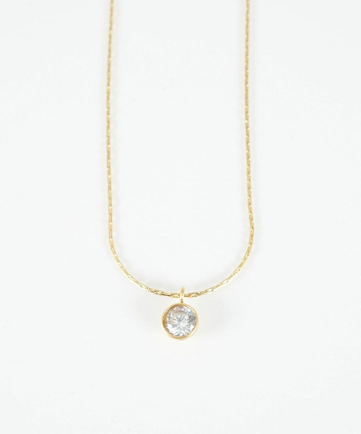 サークルキュービックステンレスプチペンダント