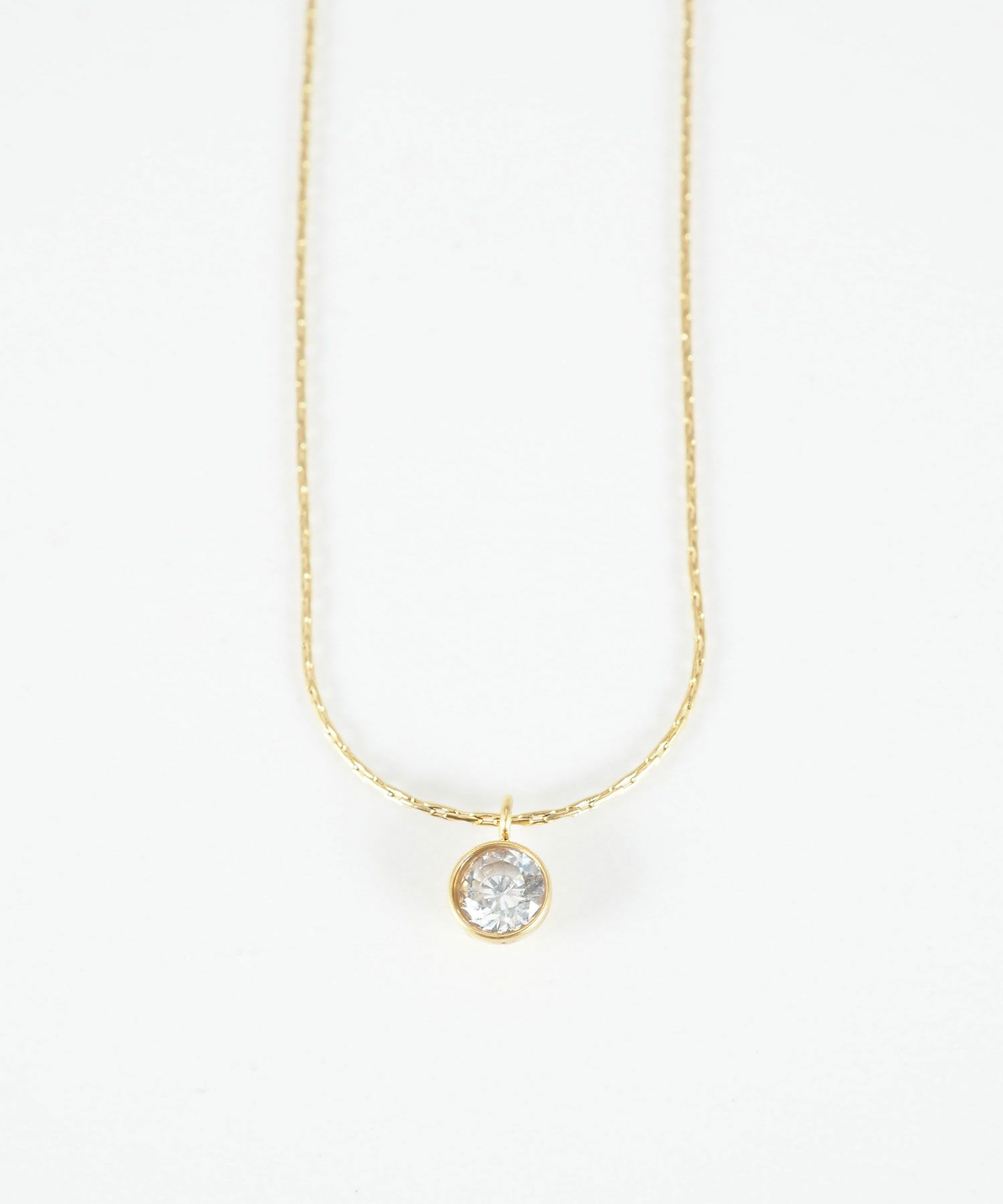 サークルキュービックステンレスプチペンダント