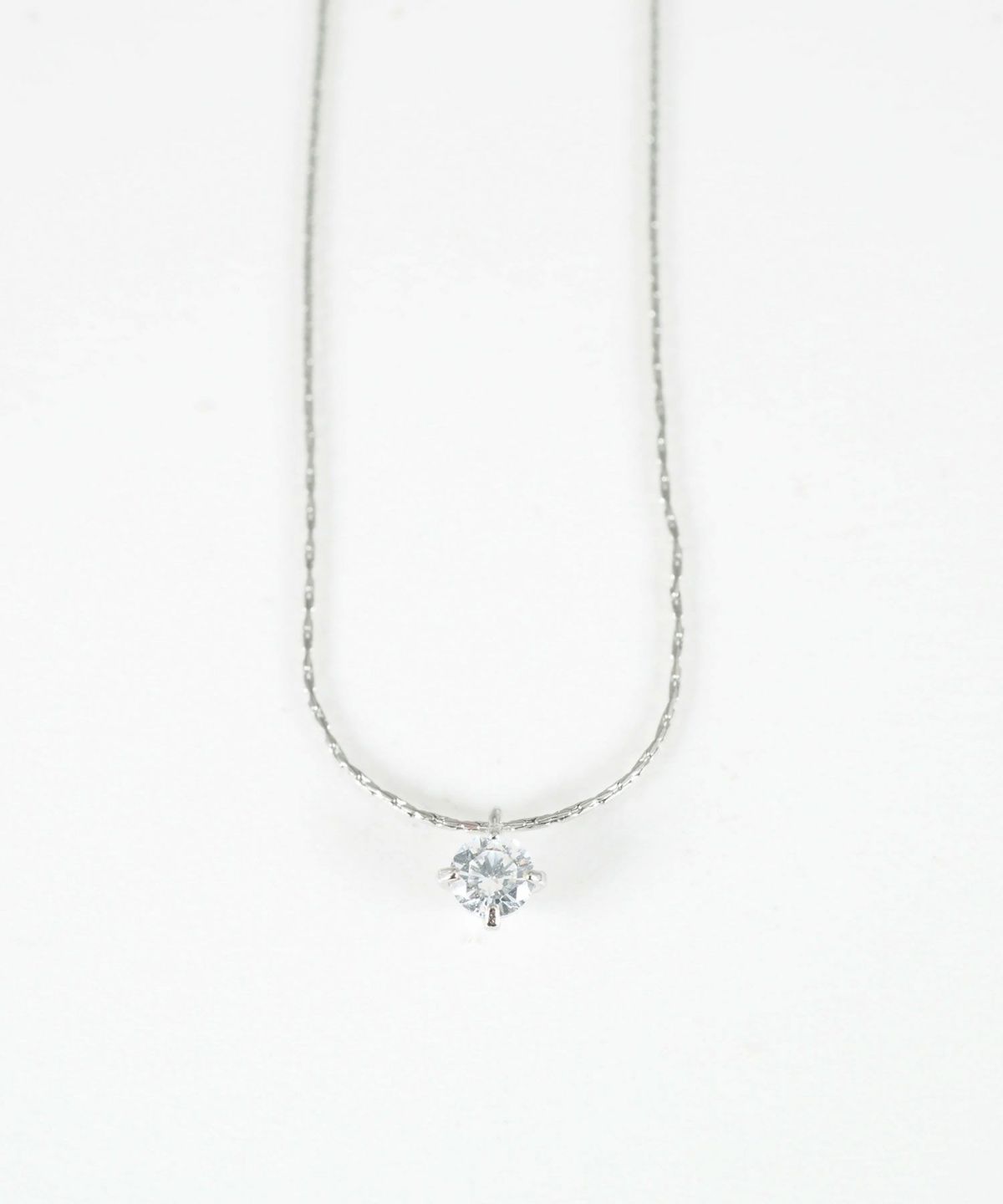 キュービックステンレスプチペンダント