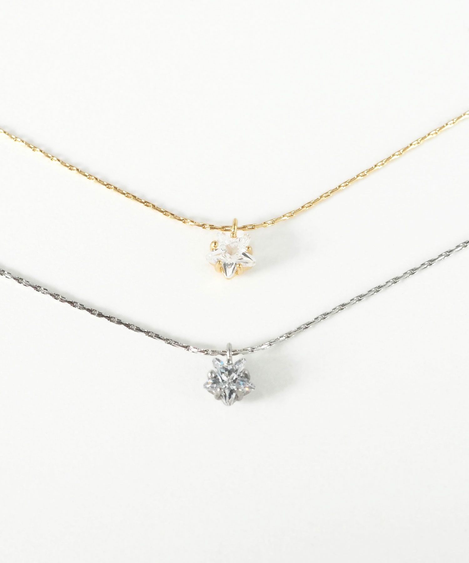 スターキュービックステンレスプチペンダント