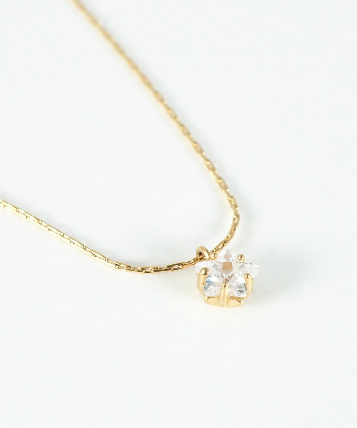 スターキュービックステンレスプチペンダント