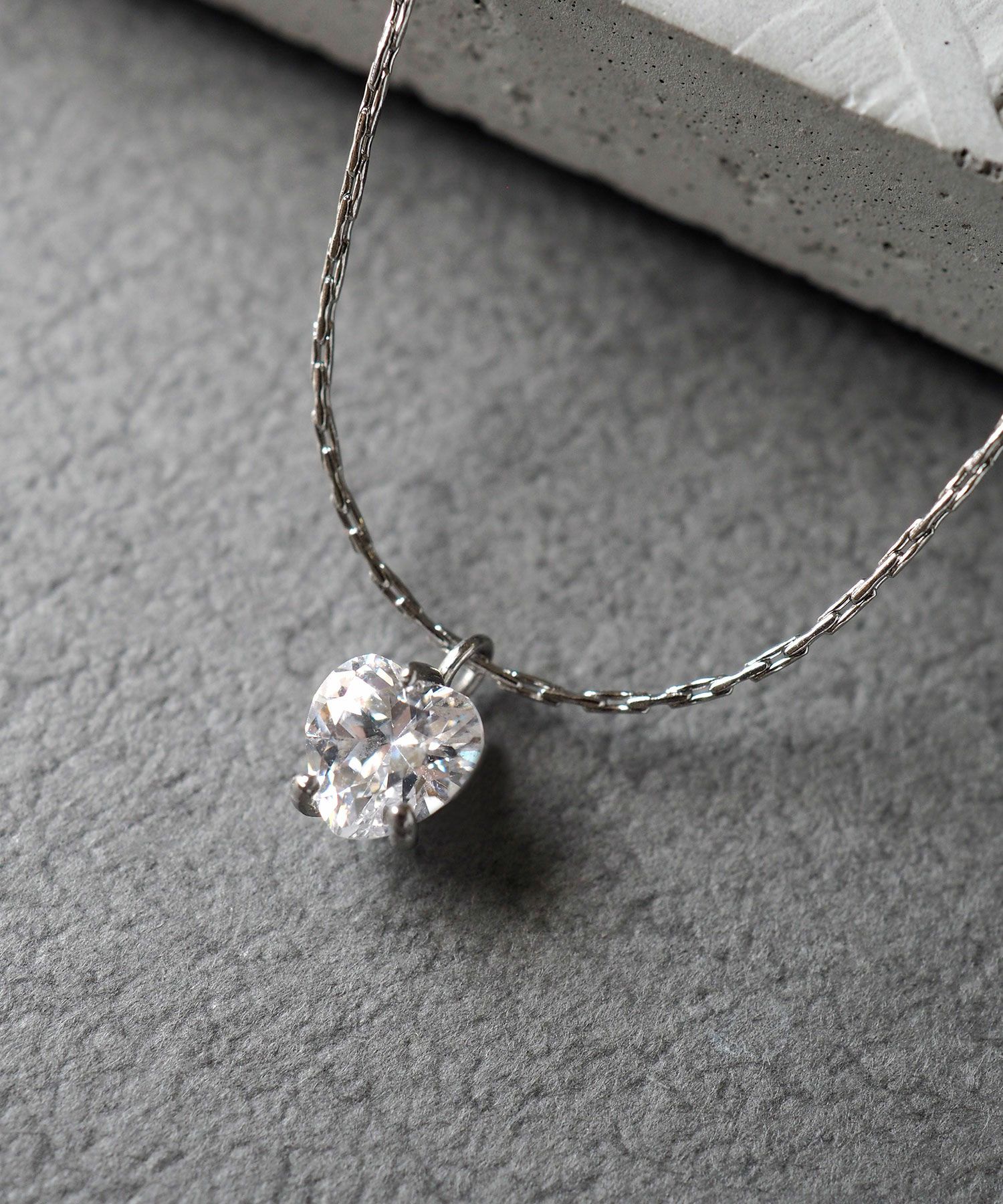 ナチュラルハートステンレスプチペンダント