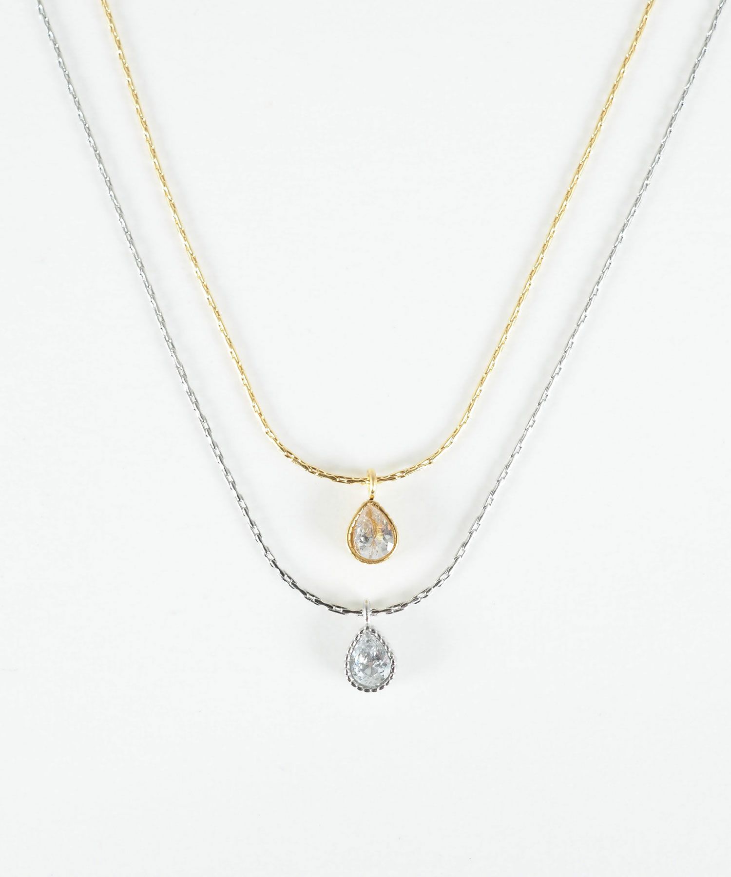 ドロップステンレスプチペンダント