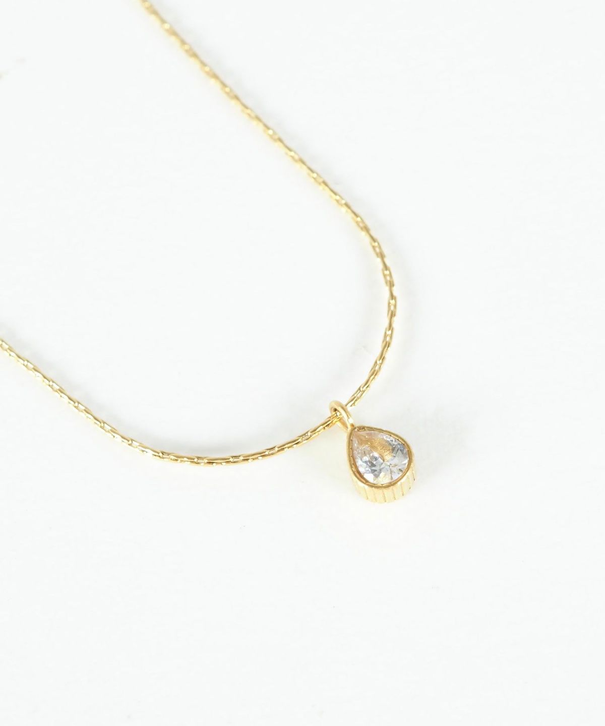 ドロップステンレスプチペンダント