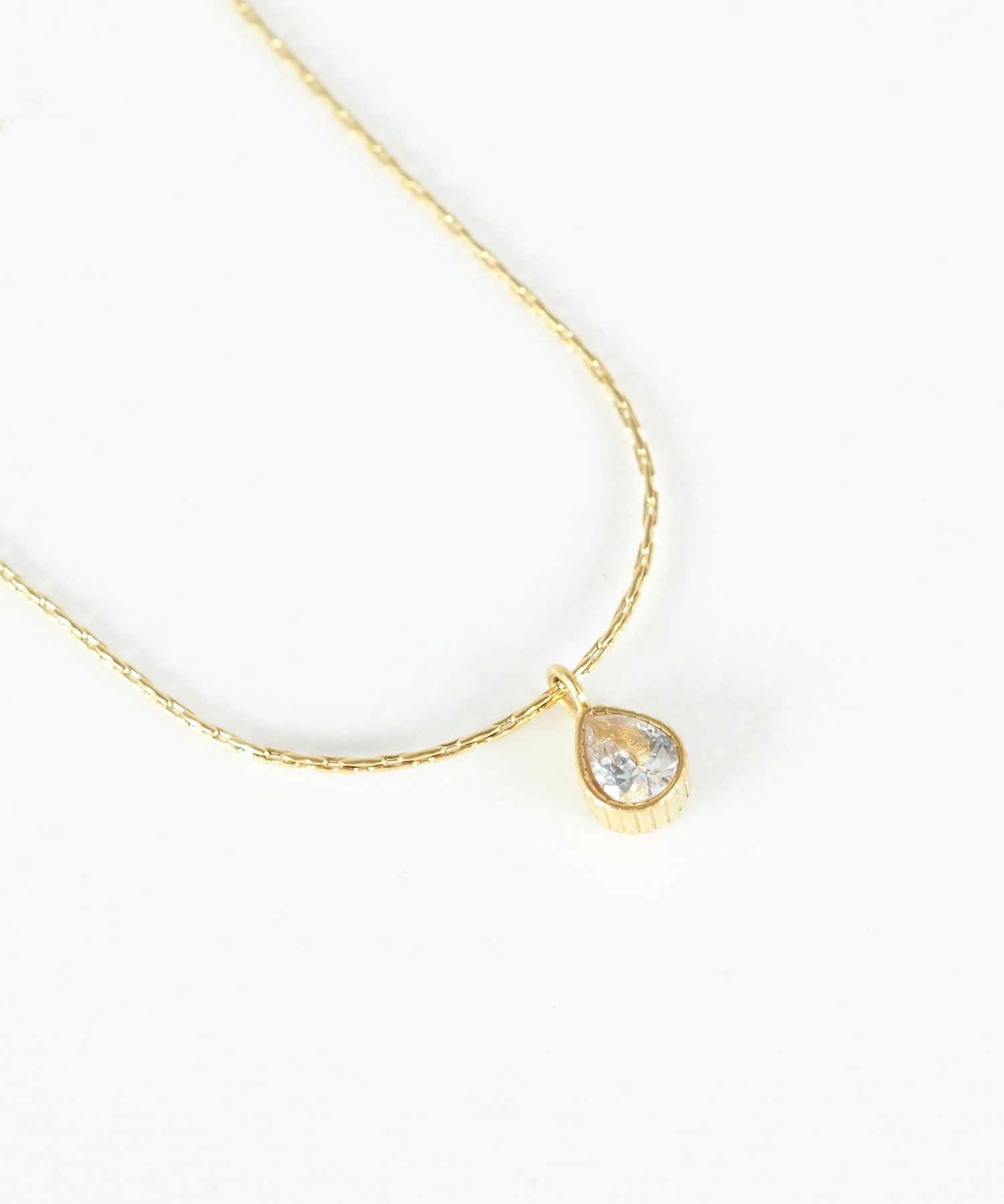 ドロップステンレスプチペンダント