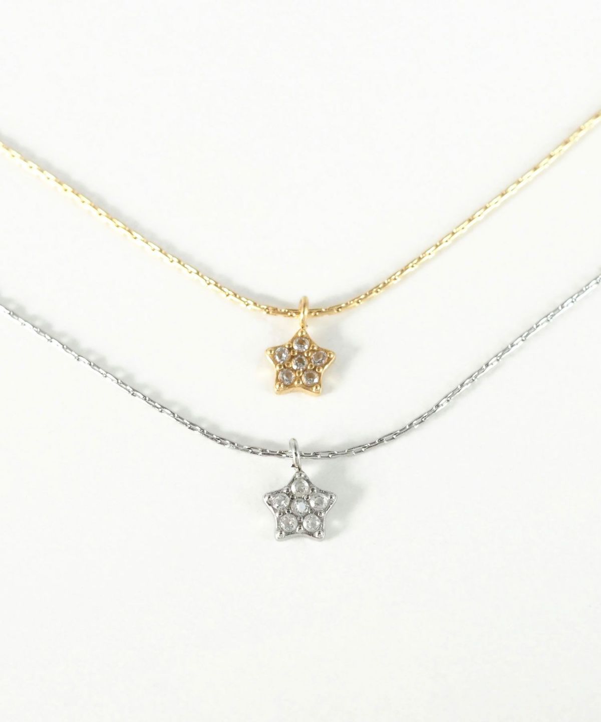 パヴェスターステンレスプチペンダント