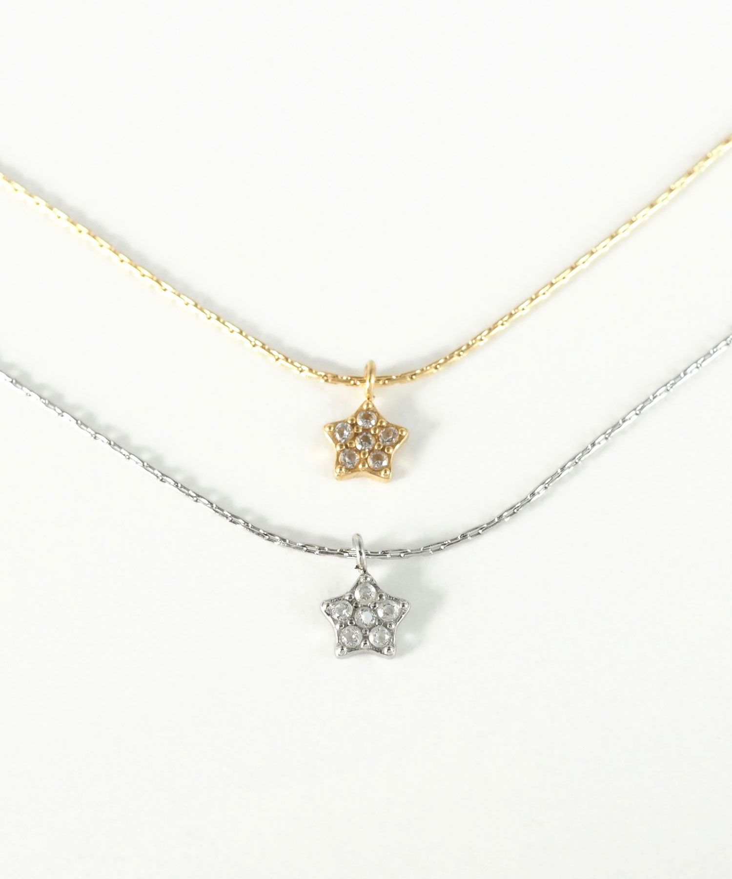 パヴェスターステンレスプチペンダント