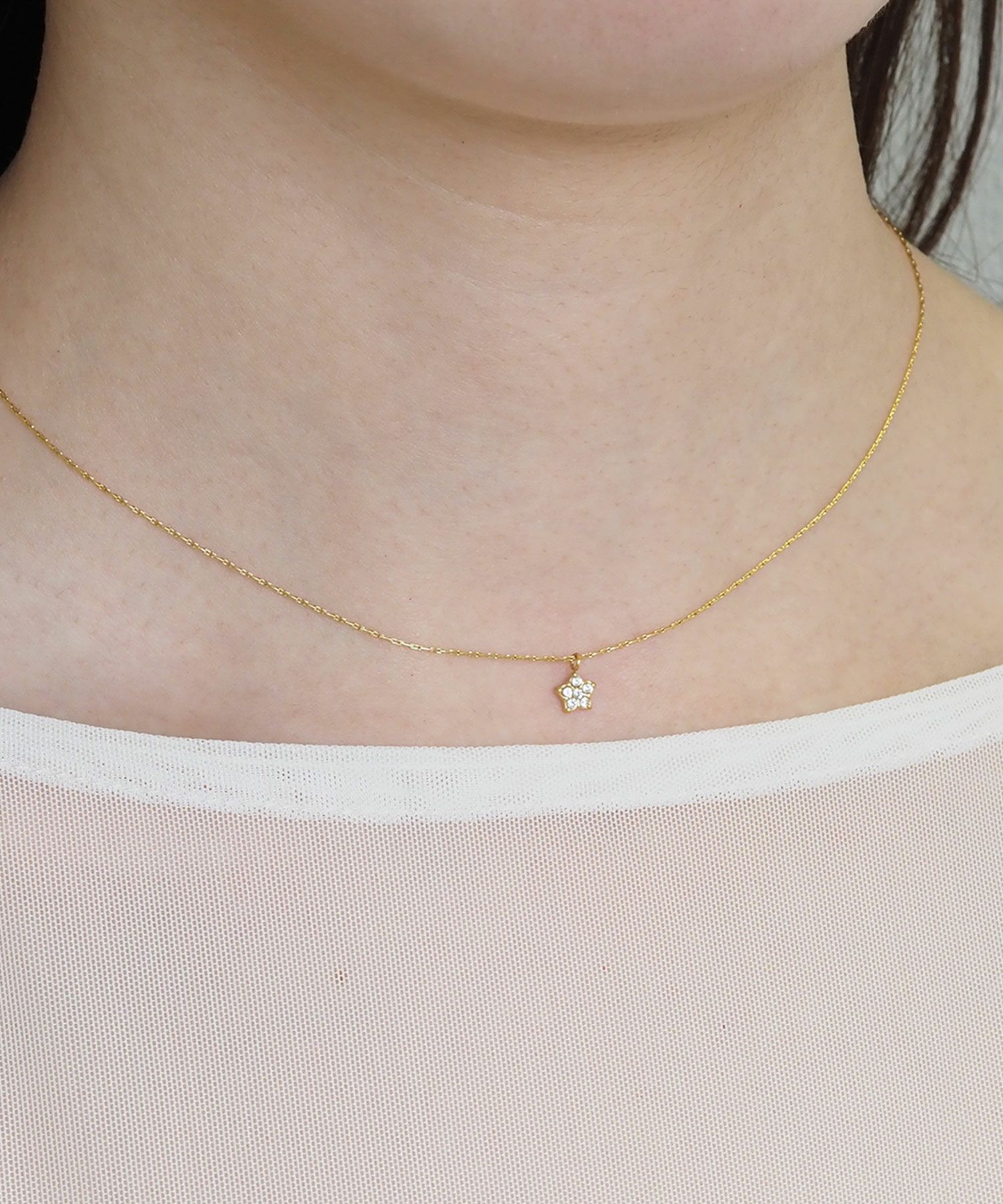 パヴェスターステンレスプチペンダント