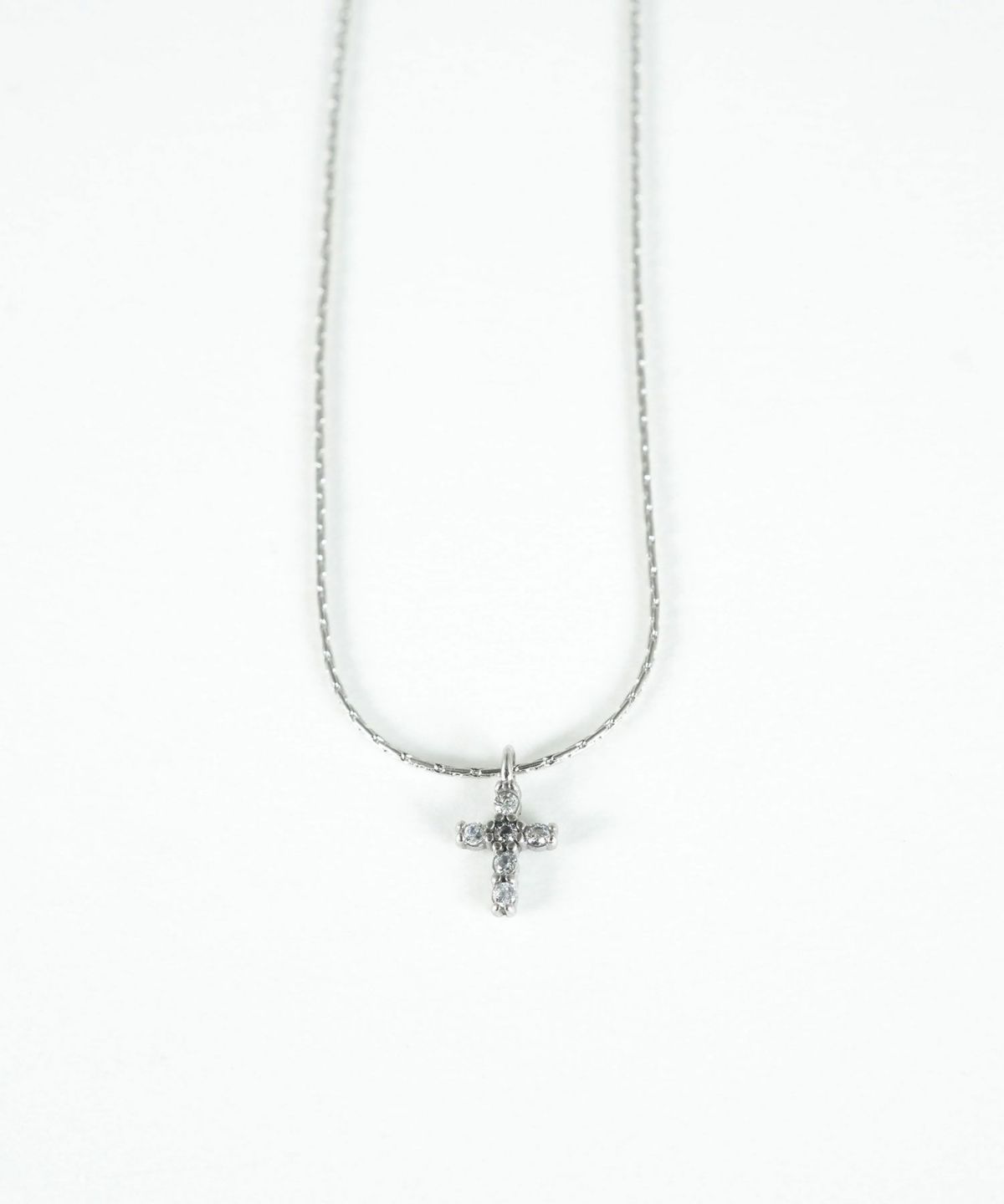 パヴェクロスステンレスプチペンダント