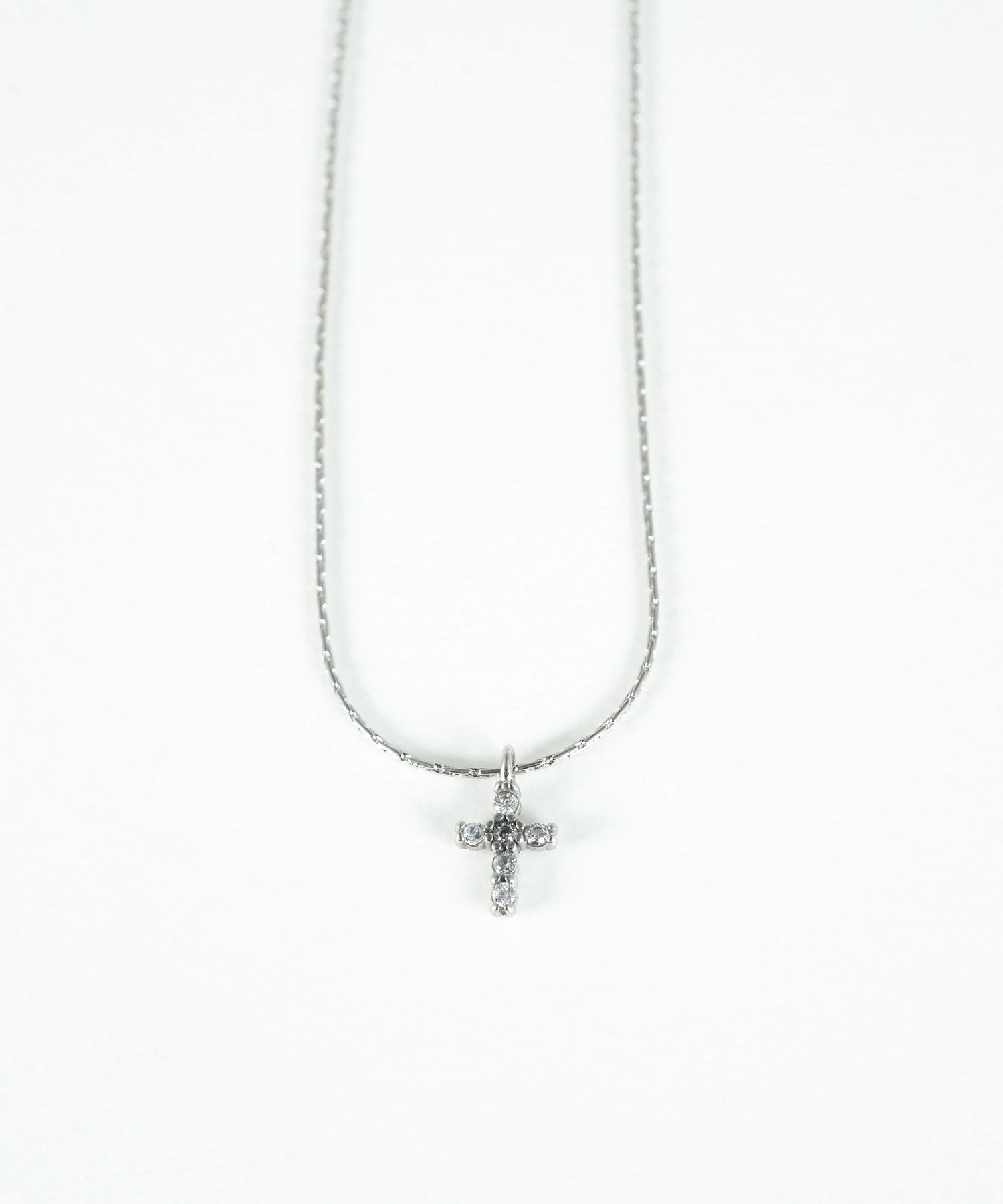 パヴェクロスステンレスプチペンダント