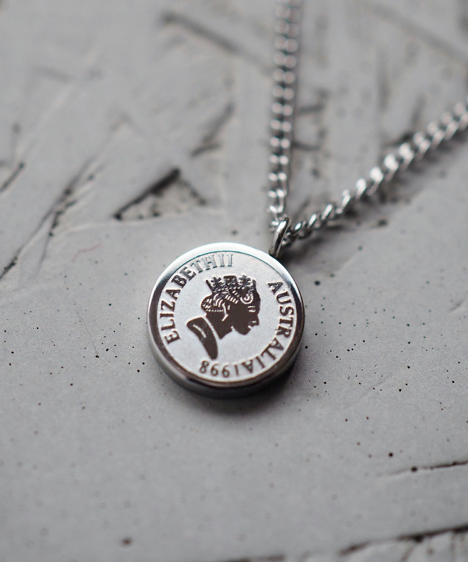 コインステンレスプチペンダント