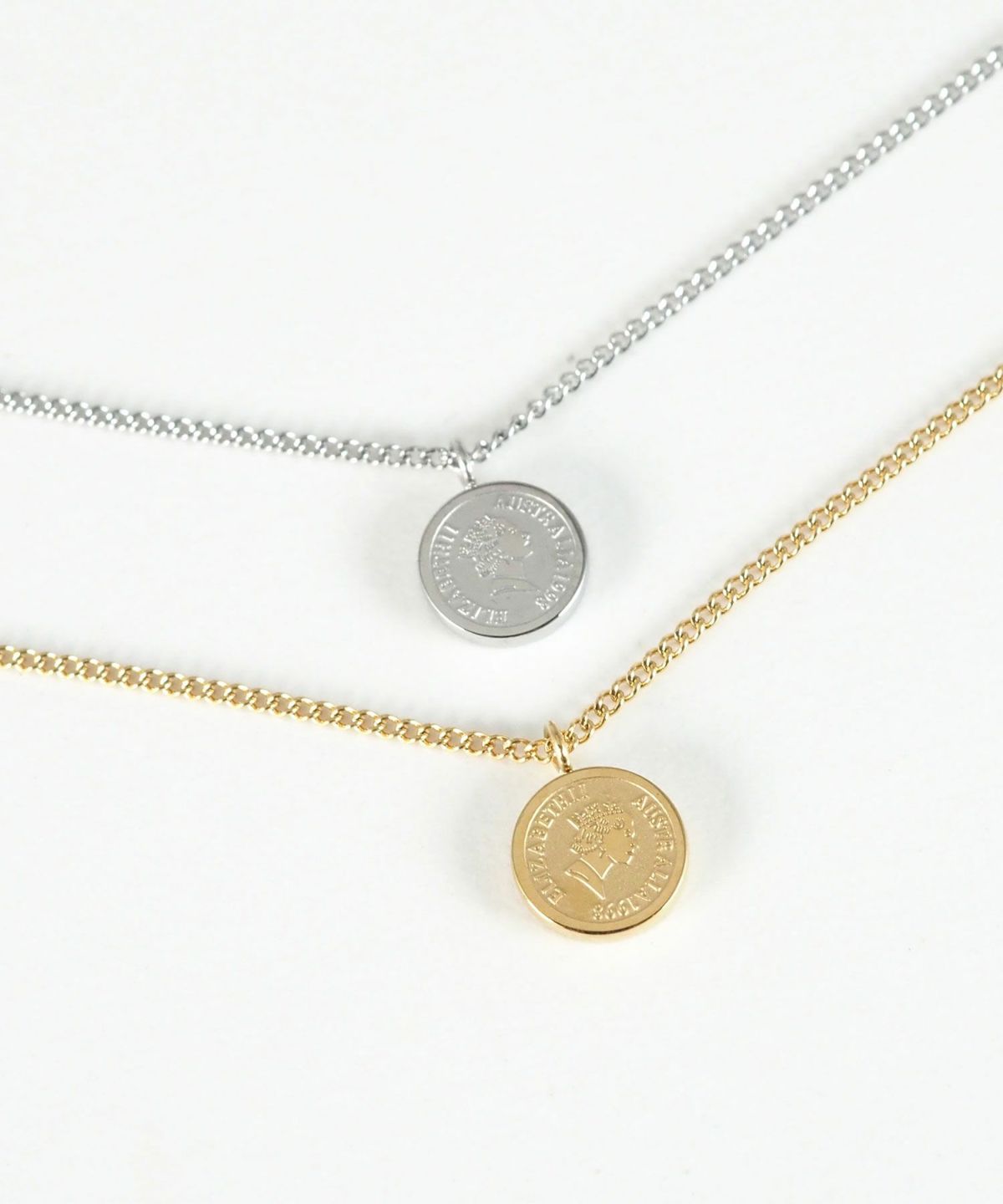 コインステンレスプチペンダント