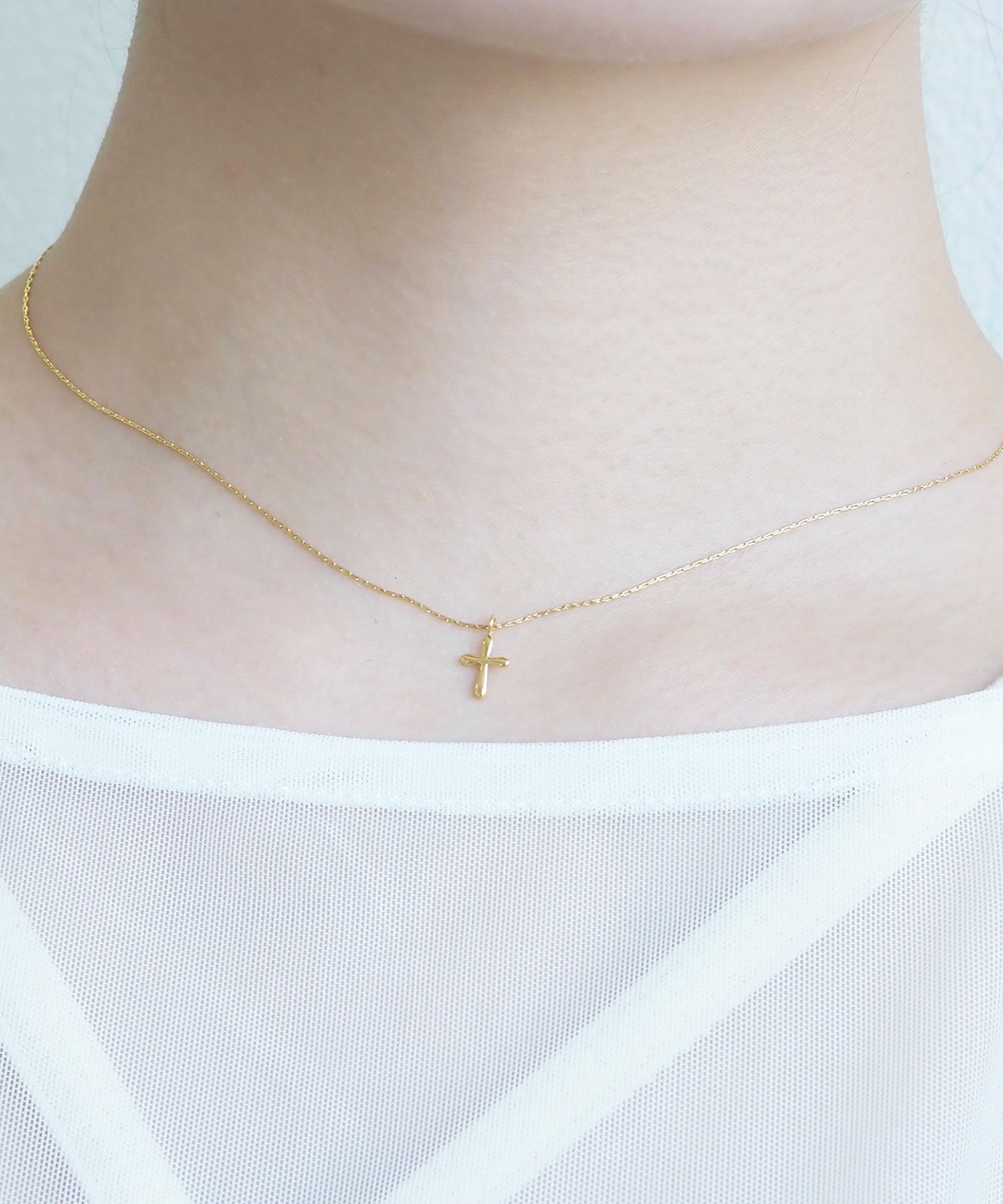 メタルクロスステンレスプチペンダント