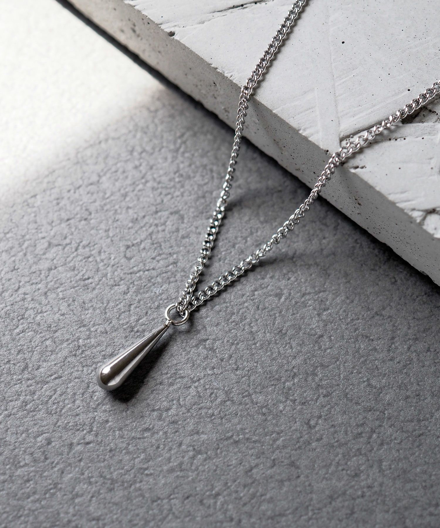 メタルドロップステンレスプチペンダント