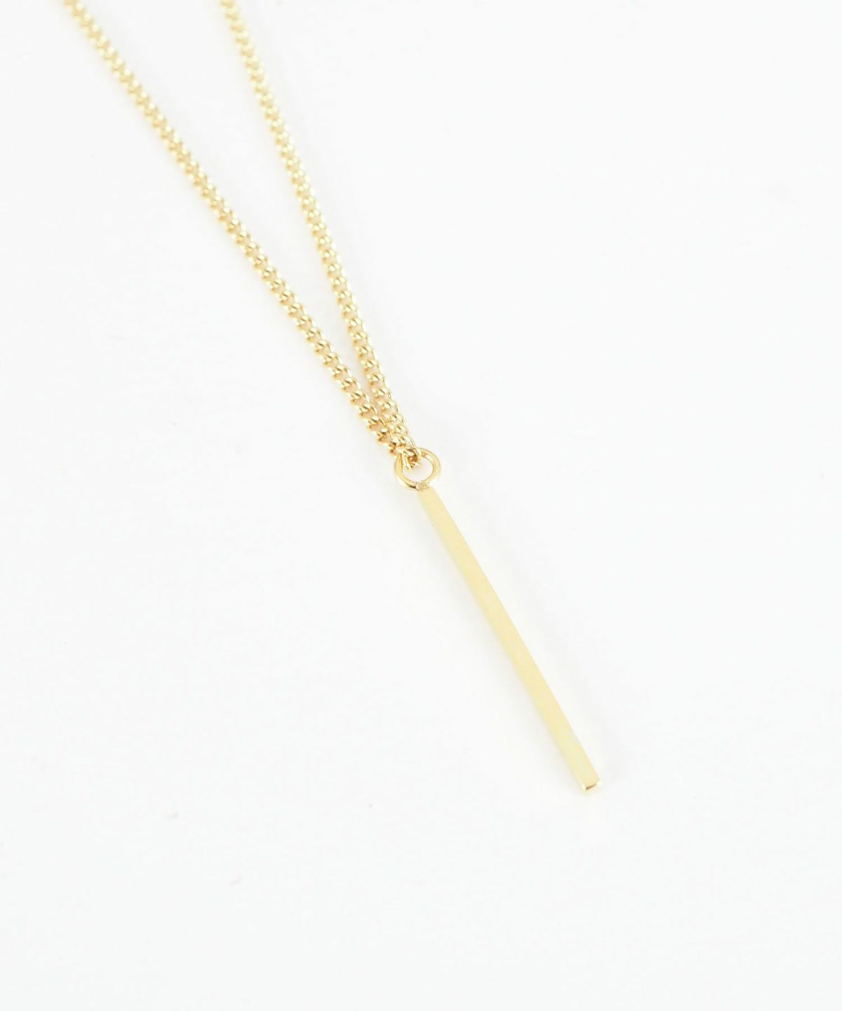 シンプルバーステンレスプチペンダント