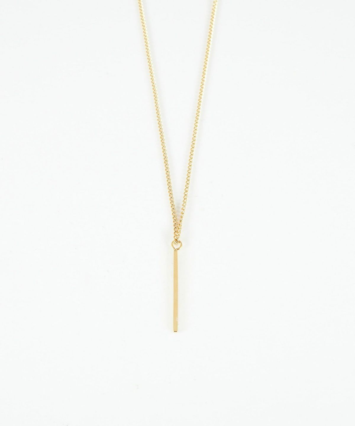 シンプルバーステンレスプチペンダント