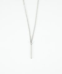 シンプルバーステンレスプチペンダント