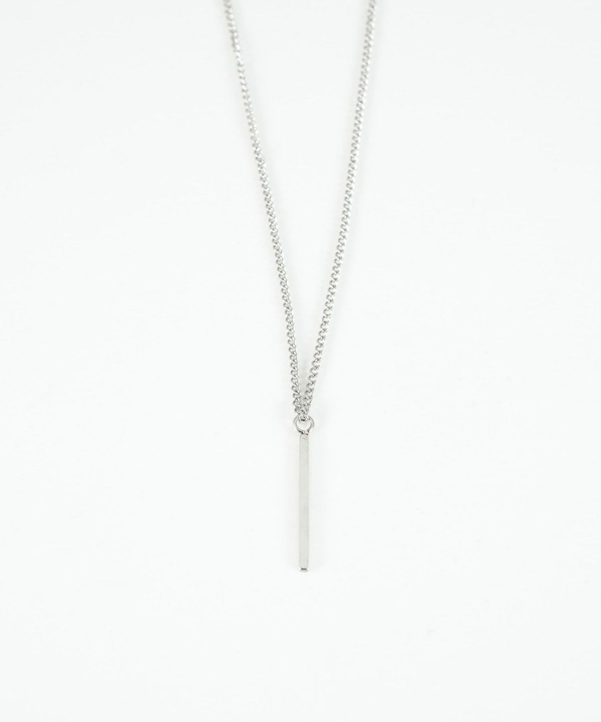 シンプルバーステンレスプチペンダント