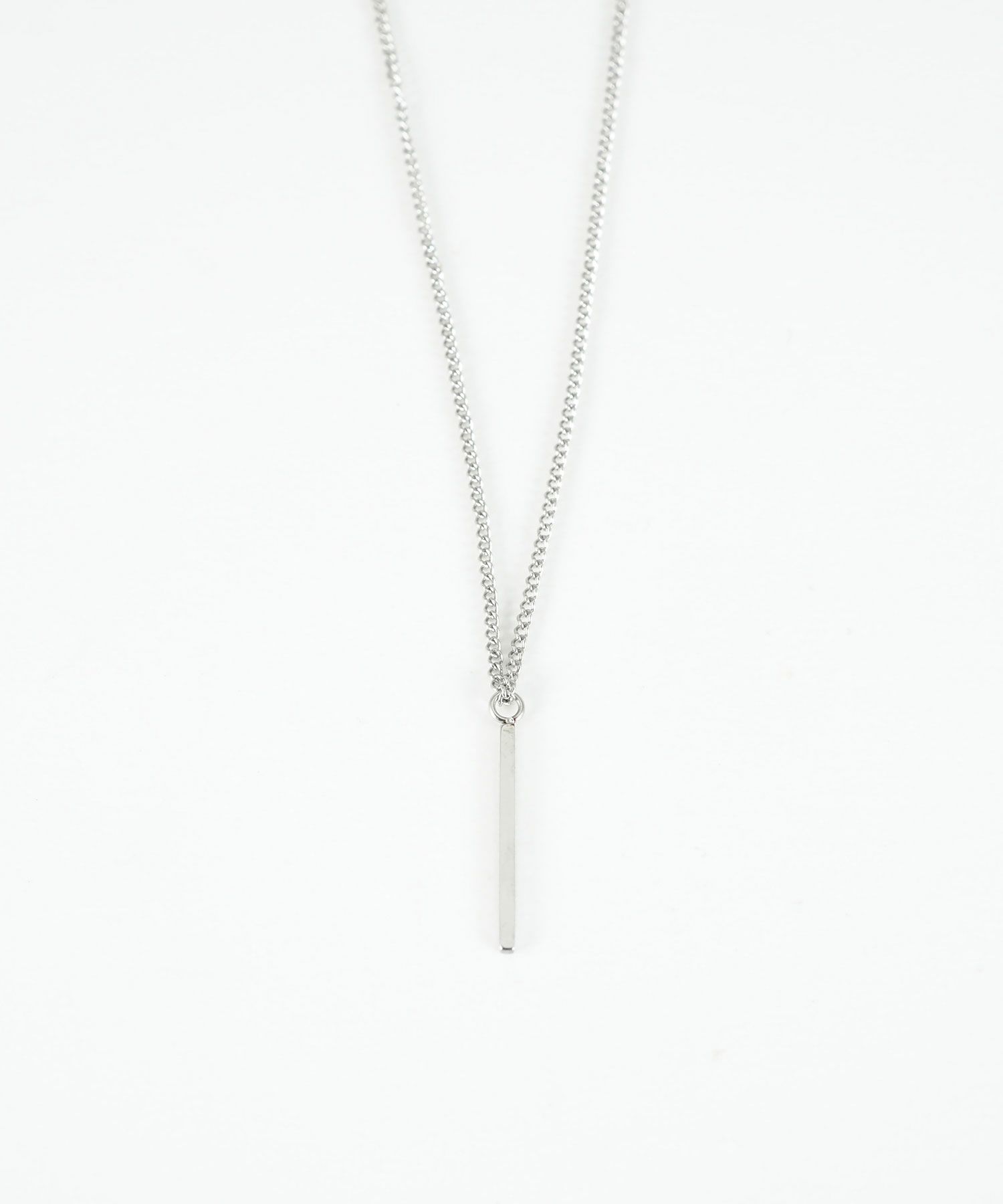 シンプルバーステンレスプチペンダント