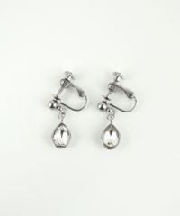 ドロップストーンステンレスイヤリング