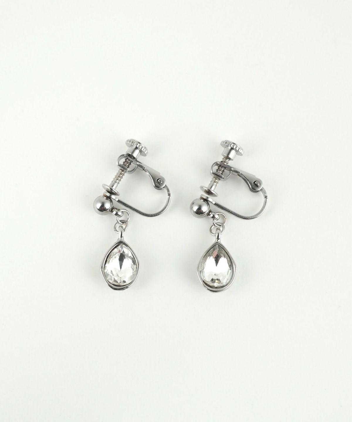 ドロップストーンステンレスイヤリング