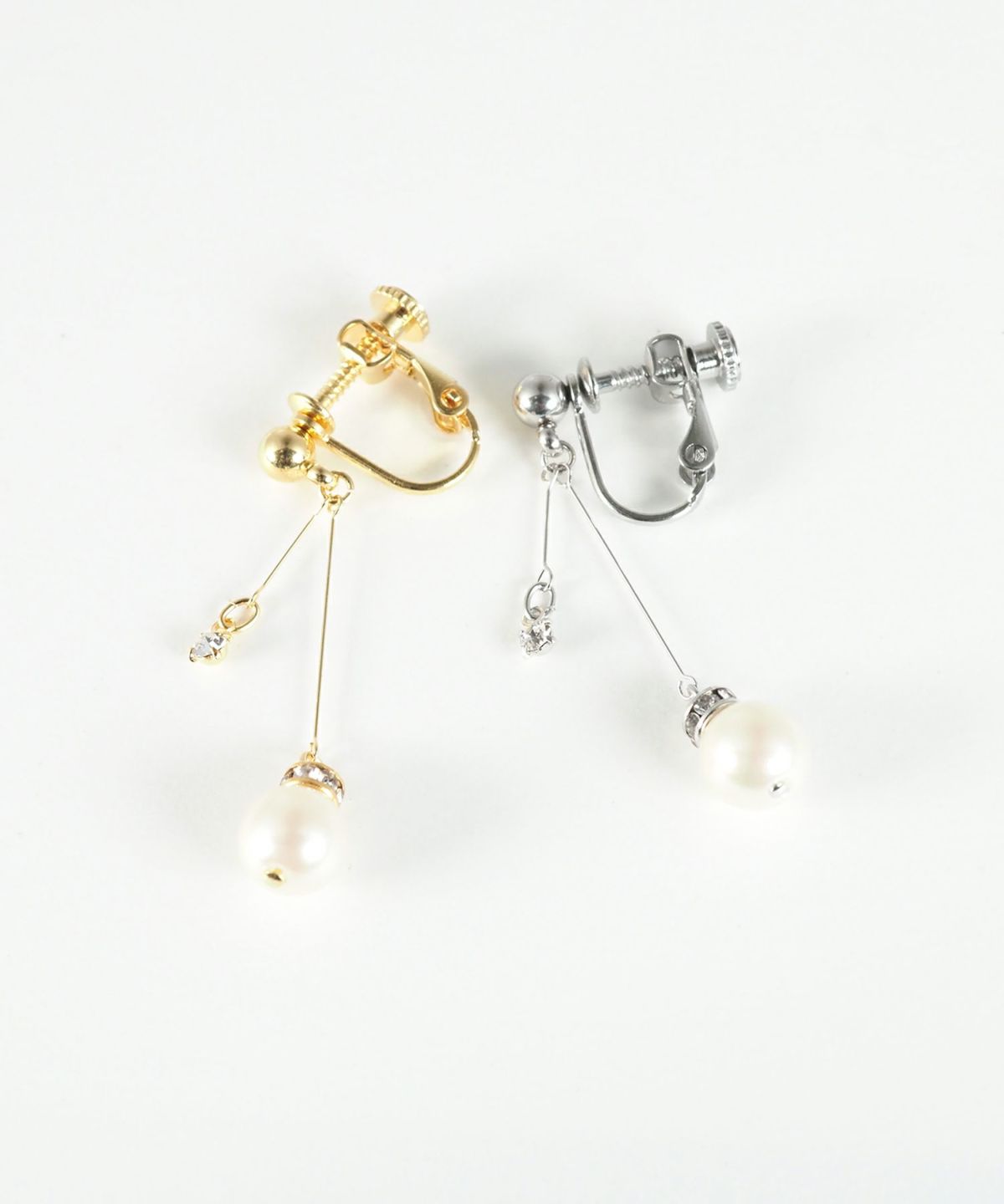 スイングパールステンレスイヤリング