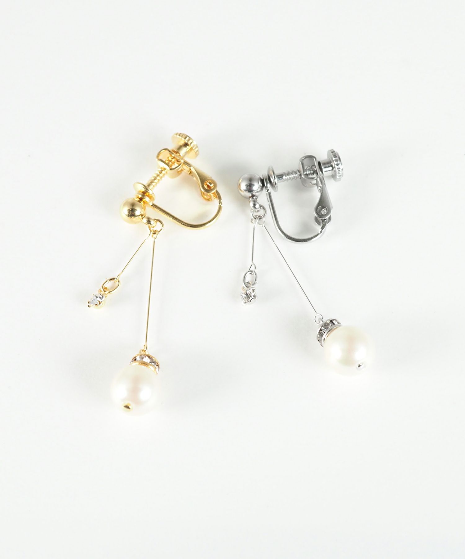 スイングパールステンレスイヤリング