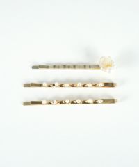 ローズパールヘアピン3Pセット