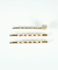 ローズパールヘアピン3Pセット