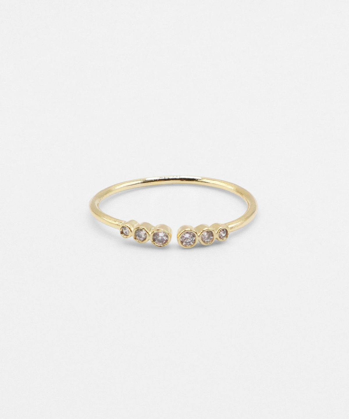 バイカラーオープンセットリング