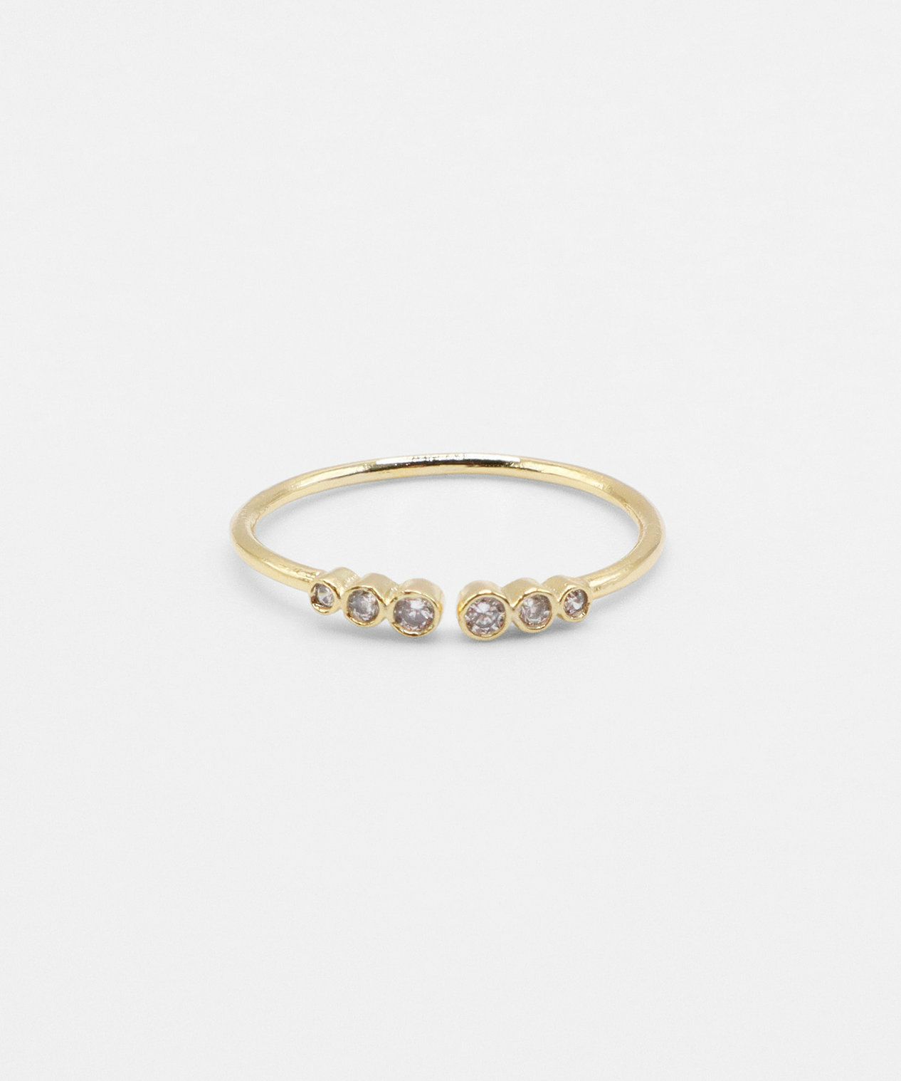 バイカラーオープンセットリング