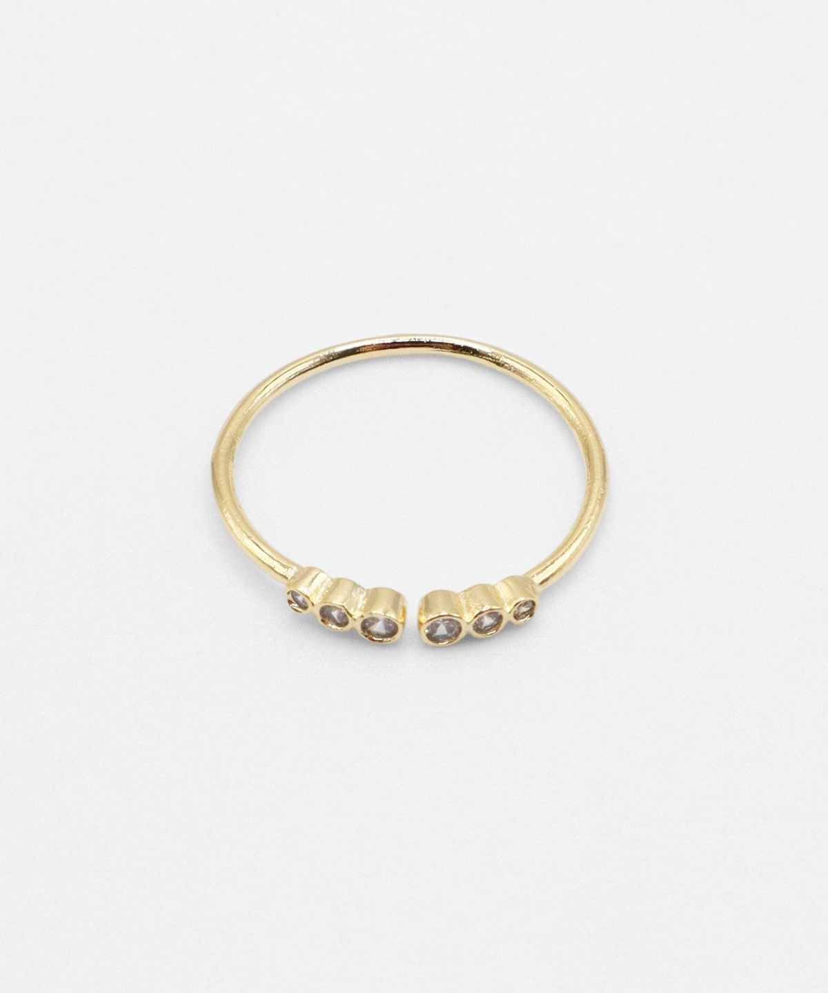 バイカラーオープンセットリング