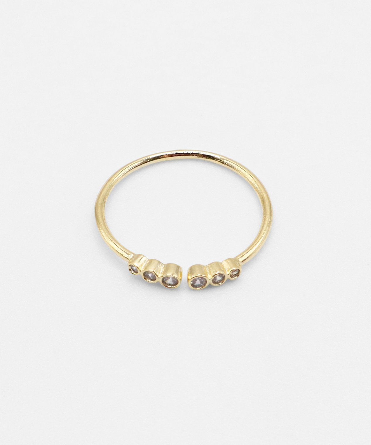 バイカラーオープンセットリング